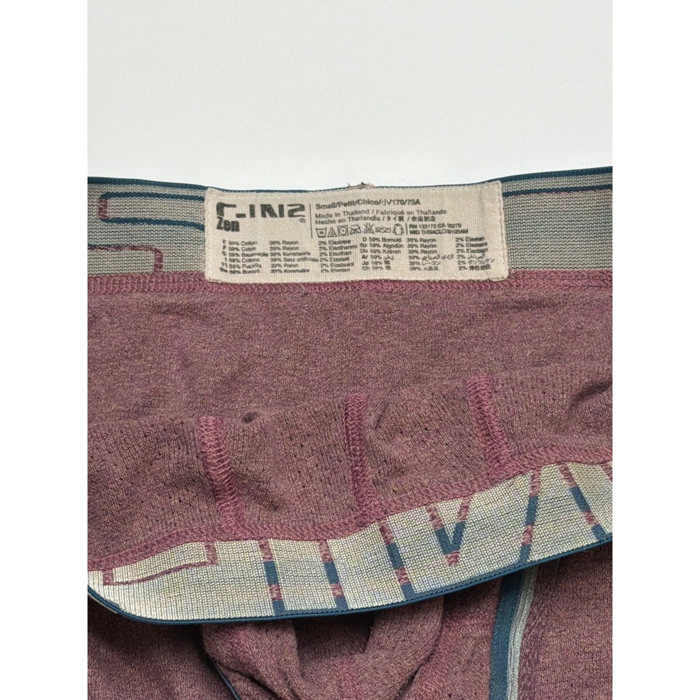 C-In2 Mens Briefs Underwear Burgundy Heathered Logo Waistband Size Small - Picture 4 of 6